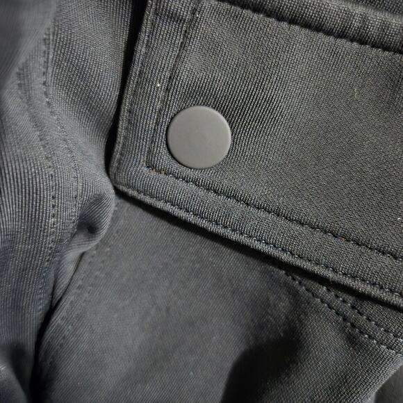 Athleta Delancey Straight Cargo Pants Black Straight Leg Pull On High Waist XS - Picture 11 of 15